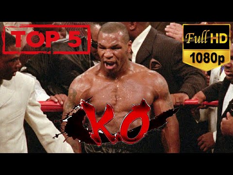 Mike Tyson – Top 5 most brutal knockouts – HD