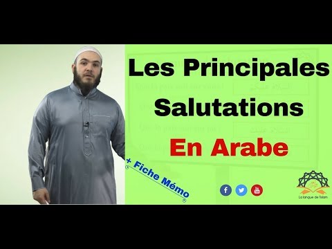 Les Salutations en Arabe
