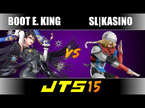 JTS 15 Boot E. King (Bayonetta) vs SL|Kasino (Sheik) Round 2 Winners