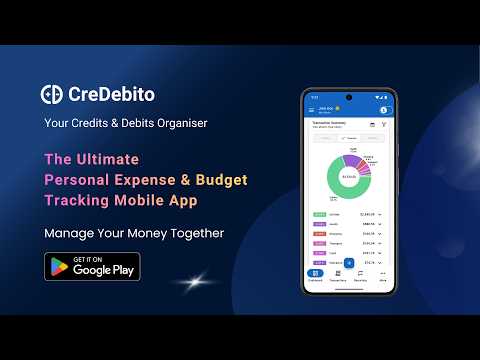 CreDebito: Shared Budget App video thumbnail