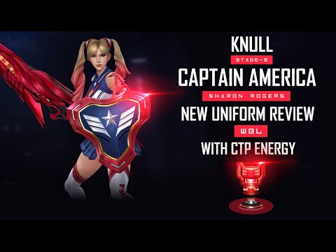 Captain America (Sharon Rogers) New Uniform Wbl Review (Knull stage 9 clear) Marvel Future Fight