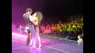 Marie Osmond's Hair Extension Flying Off While Dancing