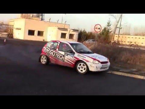 KJS 19 Świąteczny Puchar Forda 2015 - Przemysław Bień / Jarosław Mencel - Opel Corsa