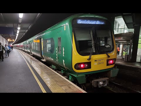 Irish Rail 29000 Class DMU's 29125 & 29413 at Newry. 3/1/23