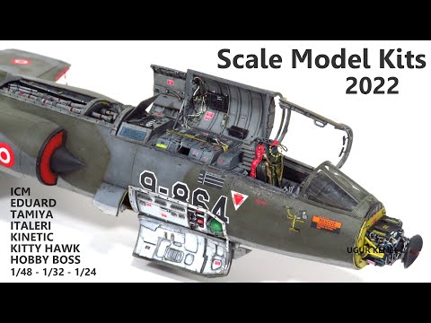 SCALE MODEL KITS of 2022 - ICM, Eduard, Tamiya, Italeri, Kitetic, Kitty Hawk, Hobby Boss.