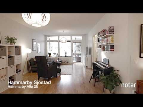 Hammarby Allé 28 - 3:a · 91m2 - Hammarby Sjöstad : Via Notar mäklare Hammarby