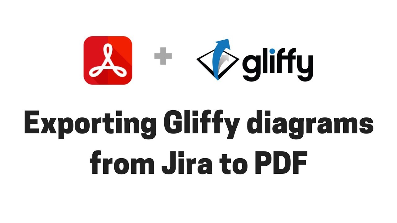 Exporting Gliffy diagrams from Jira to PDF