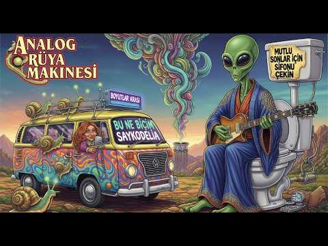 Analog Rüya Makinesi - Bu Ne Biçim Saykodelia | Full Album | 70s Turkish Psychedelia is Back!
