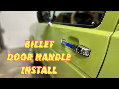 Door handle upgrade -- Rabbit pickup project part 57