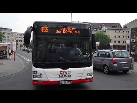 Dortmunder Stadtwerke 21 - KOM 1267 / 455 Borsigplatz ü. DO. Hbf. S U