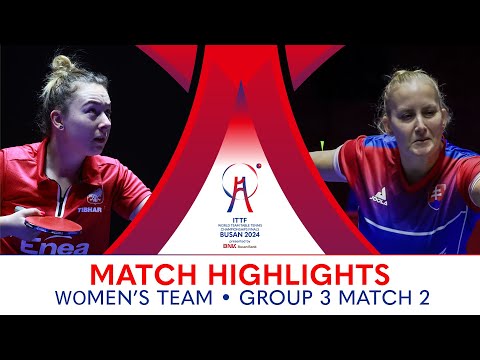 Barbora Balazova (SVK) vs Natalia Bajor (POL) | WT G3 - Match 2 | #ITTFWorlds2024