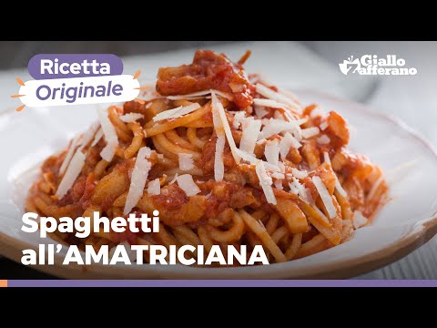 AMATRICIANA RICETTA ORIGINALE