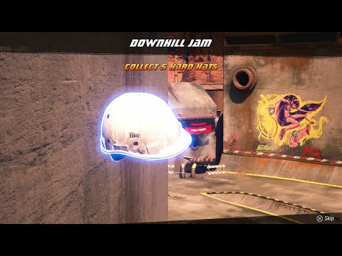 Collect 5 Hard hats!! Downhill Jam.. THPS 1&2 (All Locations)