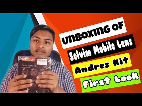 Unboxing Of Selvim Mobile Lens Kit || Best lens kit for Smartphone || Best Lens In Low Price.✌✌✌