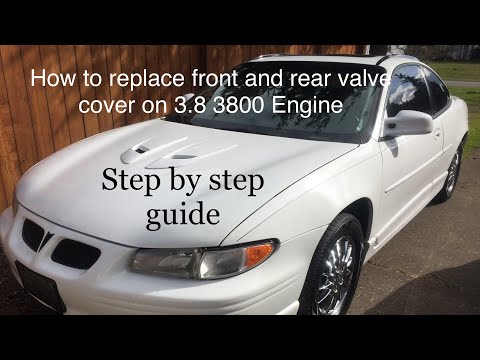 How to replace front/rear valve cover gaskets 3.8 3800 Pontiac & Buick’s