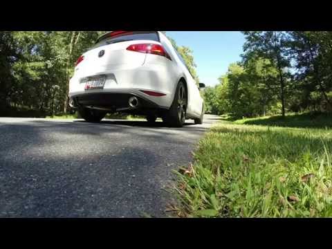 2015 Volkswagen MK7 GTI Magnaflow cat-back exhaust