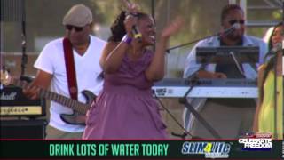 Mandisa performs &quot;Stronger&quot; at 94.9 KLTY&#39;s Celebrate Freedom® 23