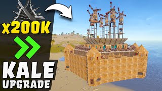 (Part 2/4) 200.000 METAL VE TAŞ KULLANARAK KALE UPGRADE !
