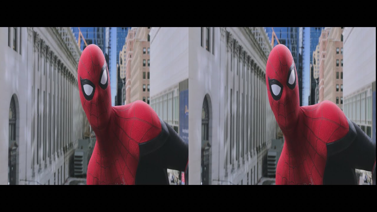 Super quality VR video 3D SBS - Spider-Man: Far From Home