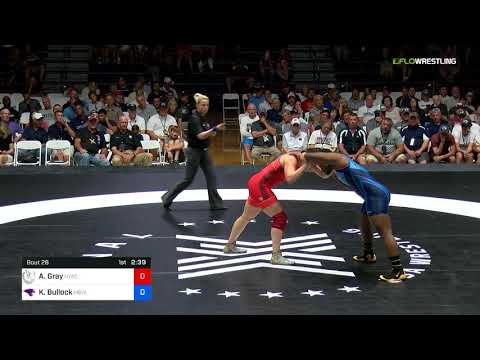 Final X/WM 76 KG - FX#1 - Adeline Gray (NYAC) Vs. Korinahe Bullock (McKendree)