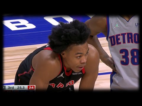 Scottie Barnes Makes Back to Back Buckets | RAPTORS vs PISTONS | Jan 14, 2022 | 21-22 NBA Season
