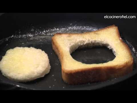 HUEVO AL NIDO O EN CANASTA - EGG IN A BASKET