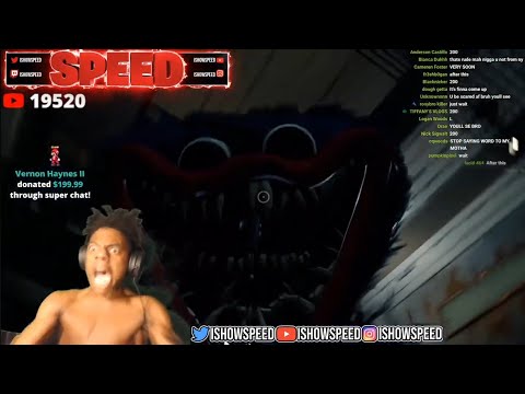 IShowSpeed Poppy Playtime Jumpscare Compilation PT 1