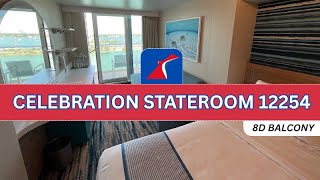 Stateroom 12254: Standard Balcony Deck 12