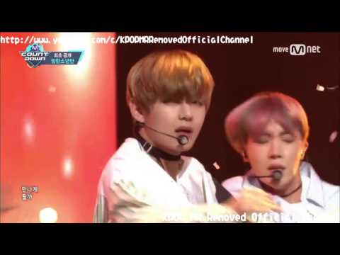 [MR Removed] 170223 BTS - Spring Day (With pre-recorded vocal) [Comeback Stage M COUNTDOWN]
