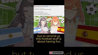 Essie's World Cup Arc Ends with Takanashi Kiara Collab and It's So Wholesome #vtuber