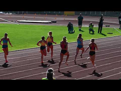 10.95 - Nordic Championships - 2024┃100m women final (4K)