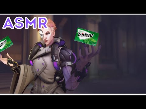OW2 ASMR Playing Comp as “Healer” Gum Chewing