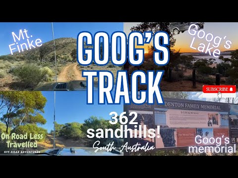 Googs Track - 362 sand dunes, Googs lake and Mt. Finke in Jeep Gladiator