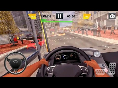 Euro Coach Bus City Extreme Driver - Android Gameplay