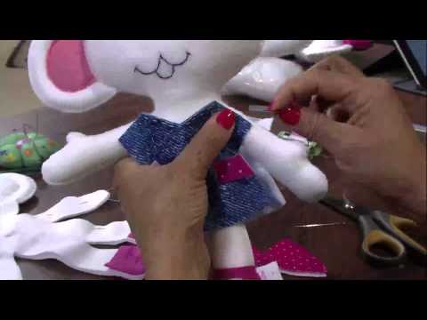 Mulher.com 06/02/2013 Edilmara Santiago - Boneca Lilica  parte 2