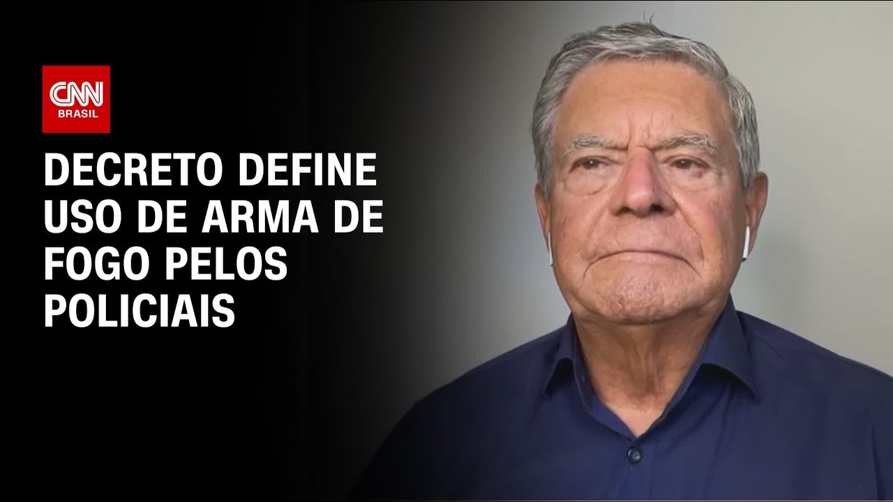 Decreto define uso de arma de fogo pelos policiais | CNN 360º