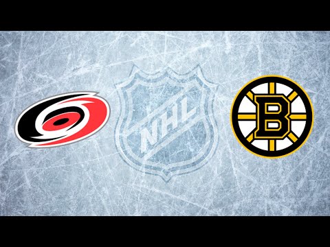 NHL Boston Bruins vs Carolina Hurricanes / Oct.28, 2021/Goals only