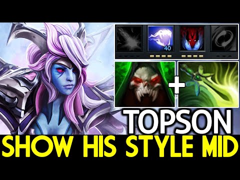 TOPSON [Vengeful Spirit] Show His Style Mid Crazy Build Dota 2