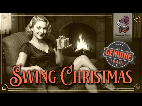 GENUINE 1940s Swing Christmas | Frank Sinatra, Louis Armstrong, Bing Crosby, Judy Garland, Doris Day