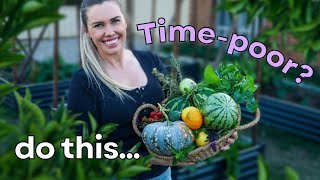 10 Sustainable Gardening Hacks for Time-Poor Gardeners 🥕 EASIEST way to Grow your Own Food
