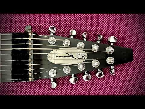 Immagine 1986 Chapman Stick #2053 – All Original Black Polycarbonate Instrument – Original Electronics & Hardware – Made in USA - 14