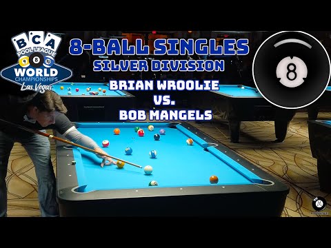 Brian Wroolie v Bob Mangels, 8-Ball (Silver) BCA Pool League World Championship 2023