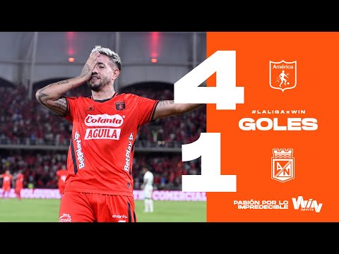 America vs. Nacional (goals) | Liga BetPlay Dimayor 2024-1 | Matchday 2