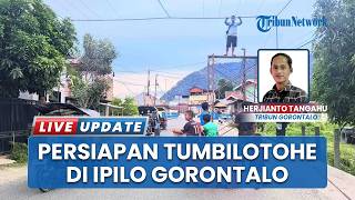 Suasana Persiapan Tumbilotohe Malam 27 Ramadhan di Ipilo Gorontalo, Disambut Suka Cita Masyarakat