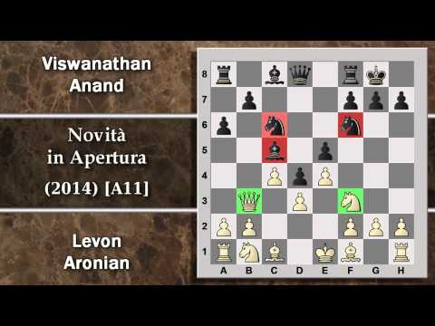 Partite Commentate di Scacchi 92 - Aronian vs Anand - Novità in Apertura - CT(8) 2014 [A11]
