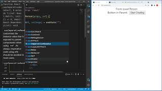 Download the video "what is the use case for  Ref Forwarding and useImperativeHandle hook in React.."