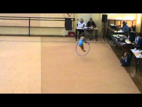 Sandra Borowiak , układ z obręczą , Wrocław 2012