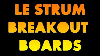Video thumbnail for Le Strum Breakout Boards [MIDI Chord Controller] by midierror