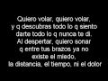 Christian Chavez - Quiero Volar Lyrcis 