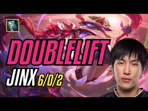 DOUBLELIFT - JINX - NA Challenger - Patch 11.7